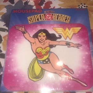 Wonder Woman mousepad.